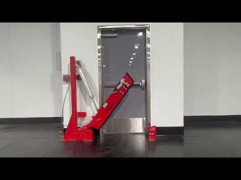 BL/BED-AS - Personnel Door Spill Barrier w/ Time Delay