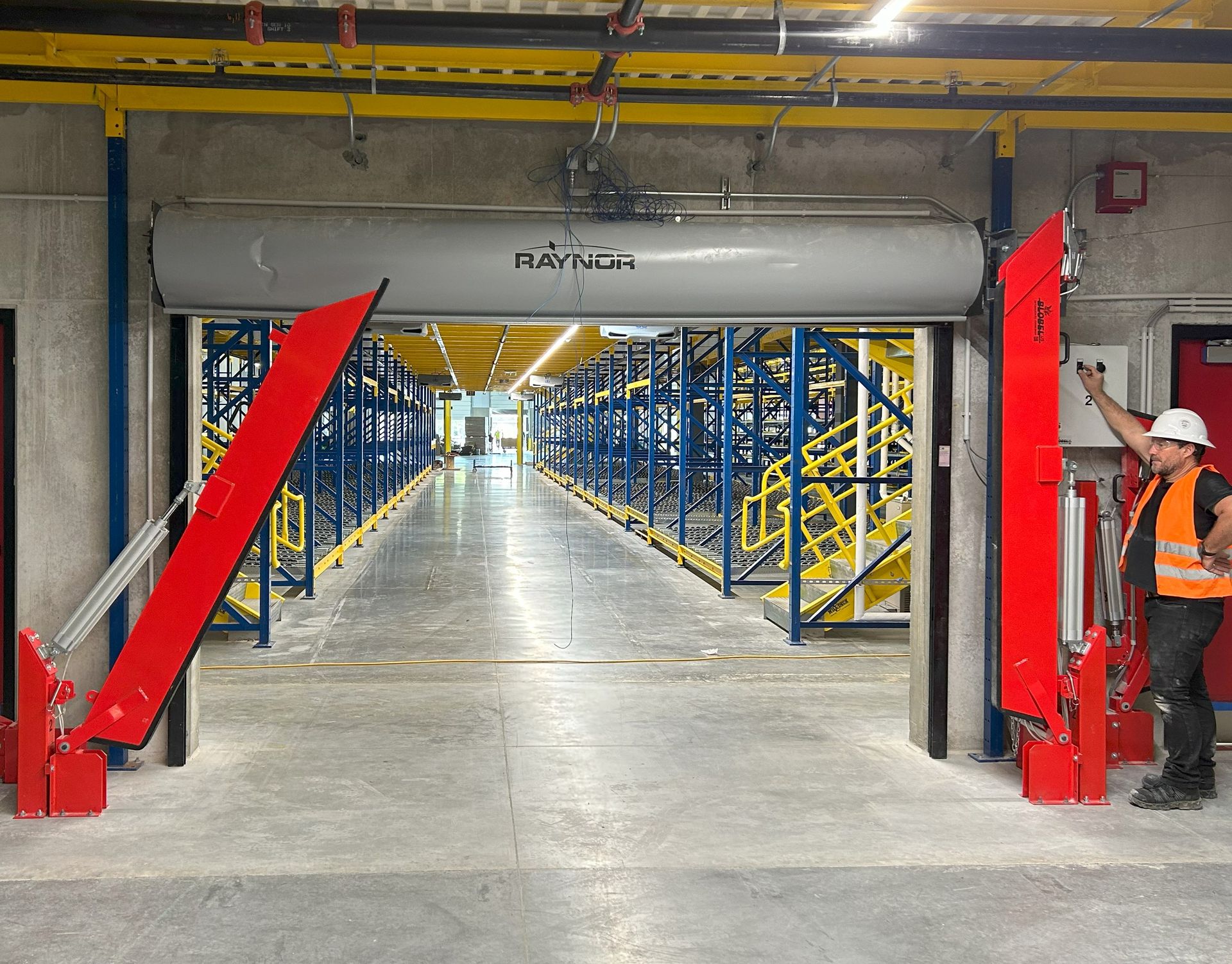 Virginia USA - Spill Barriers for Automotive Warehouse